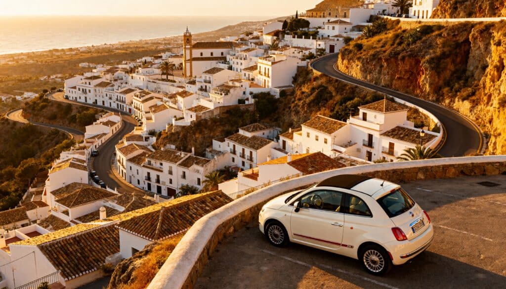 Dzień w Nerja - białe miasteczka i jaskinie dostępne tylko autem